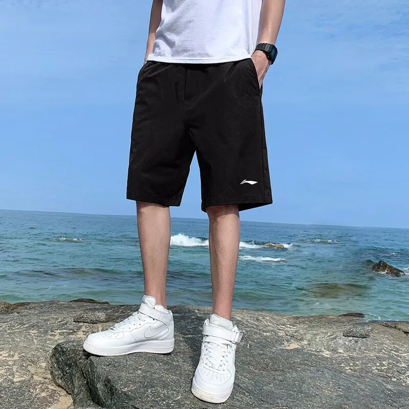 LiNing Badminton Series Casual Shorts Men Black-4