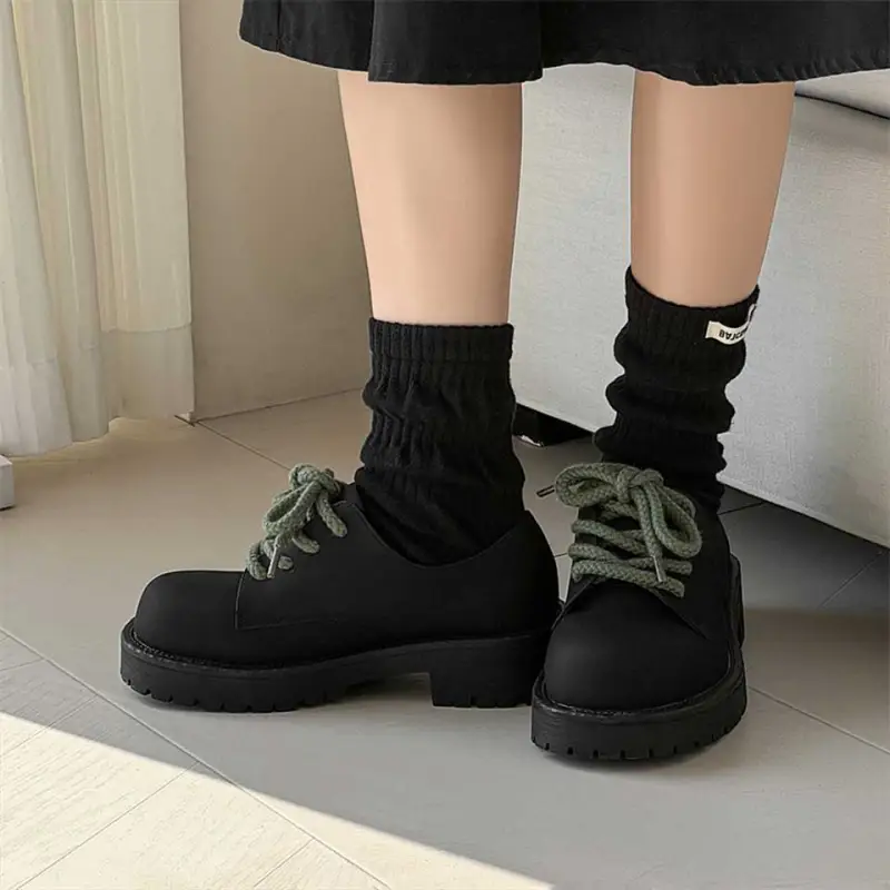 MADALLO Low Top Casual Shoes Women's Black-4