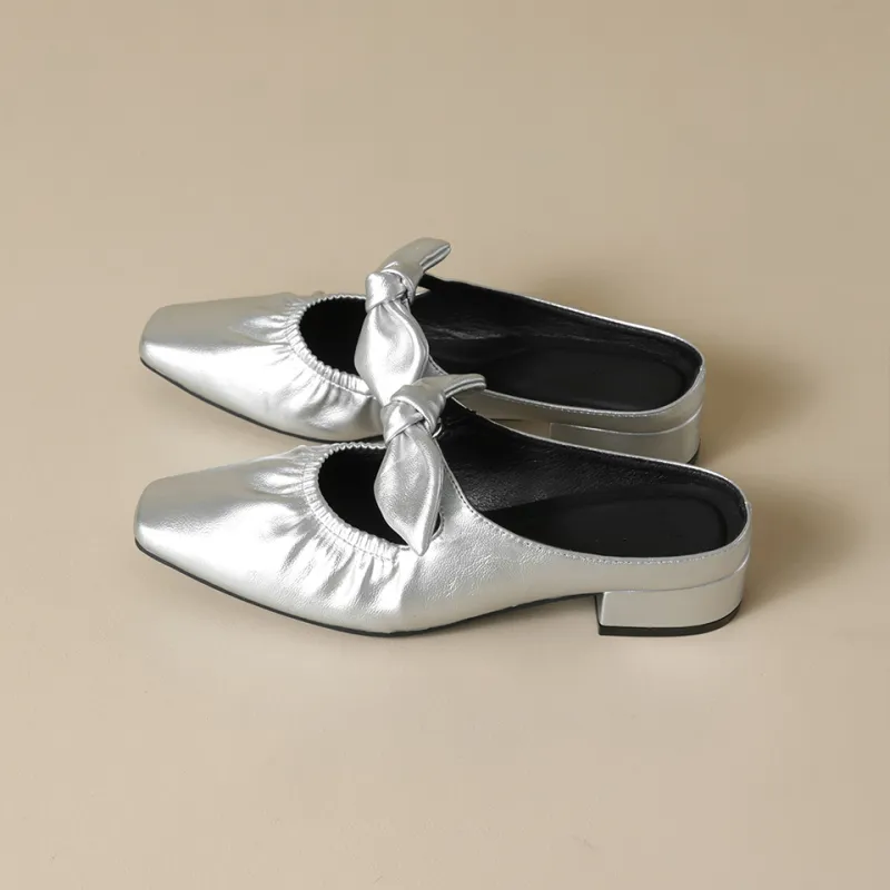 MADALLO Rubber Sole Closed Toe Slippers Women's-8