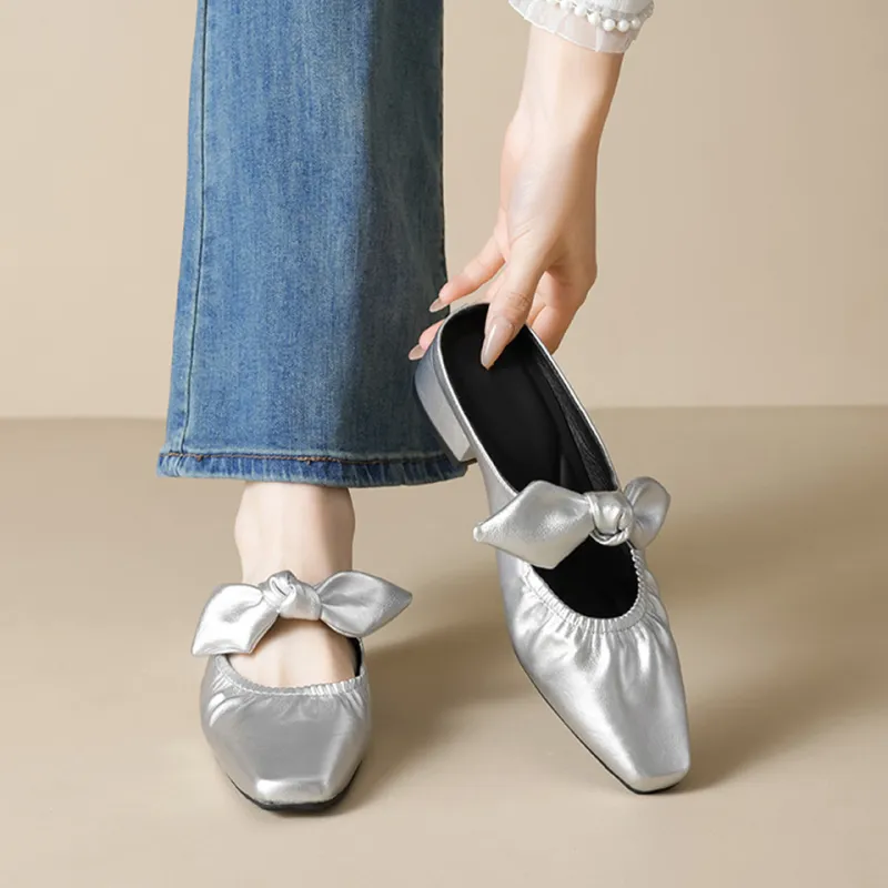 MADALLO Rubber Sole Closed Toe Slippers Women's-9