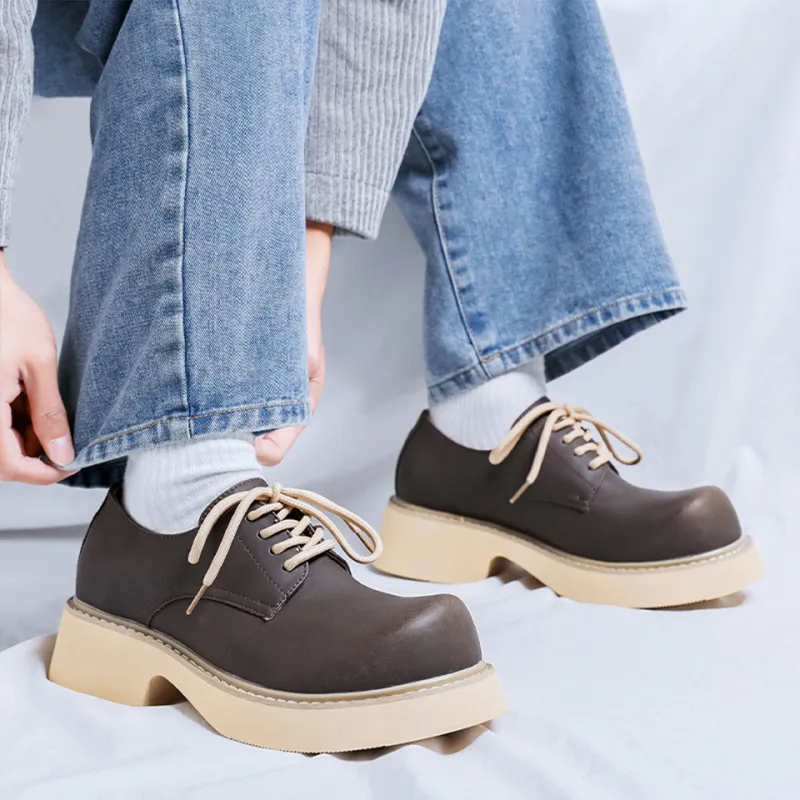 MADALLO Casual Shoes Men's Brown-4