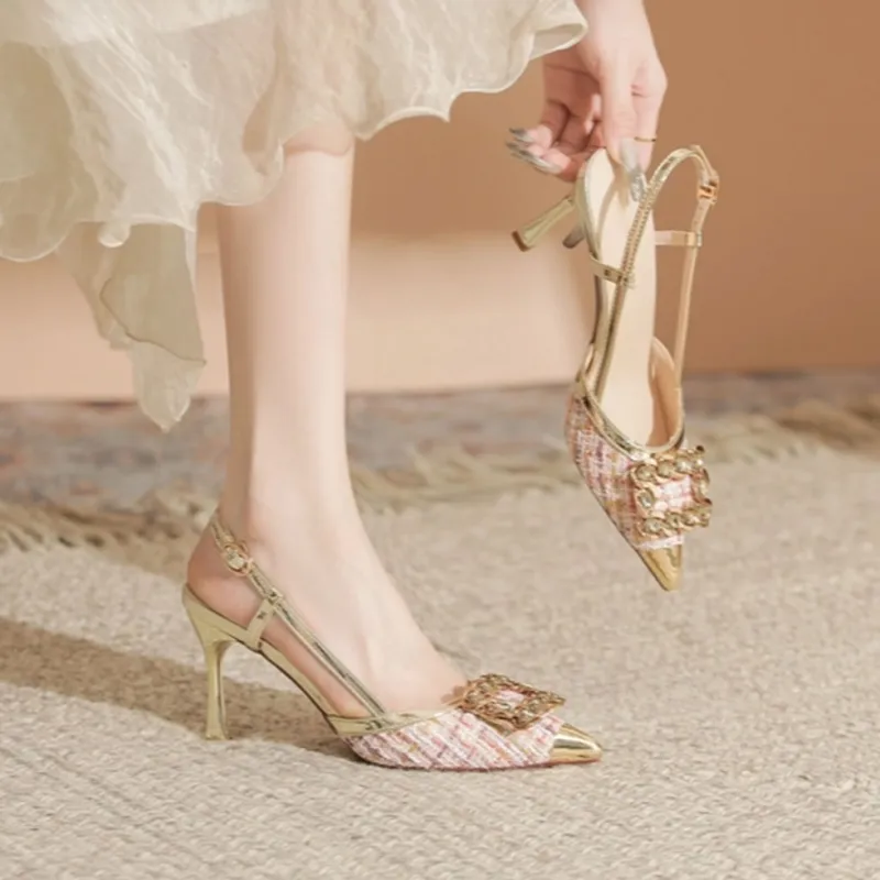 MADALLO Slim Heel High Heels Women's-4