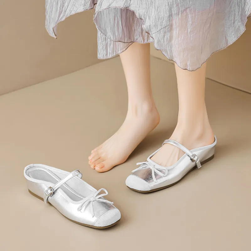 MADALLO Abrasion Resistant Closed Toe Slippers Women's-4