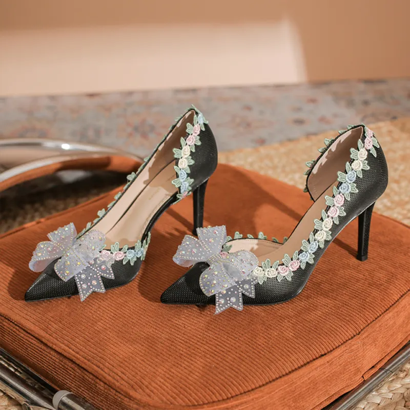 MADALLO Slim Heel High Heels Women's-2