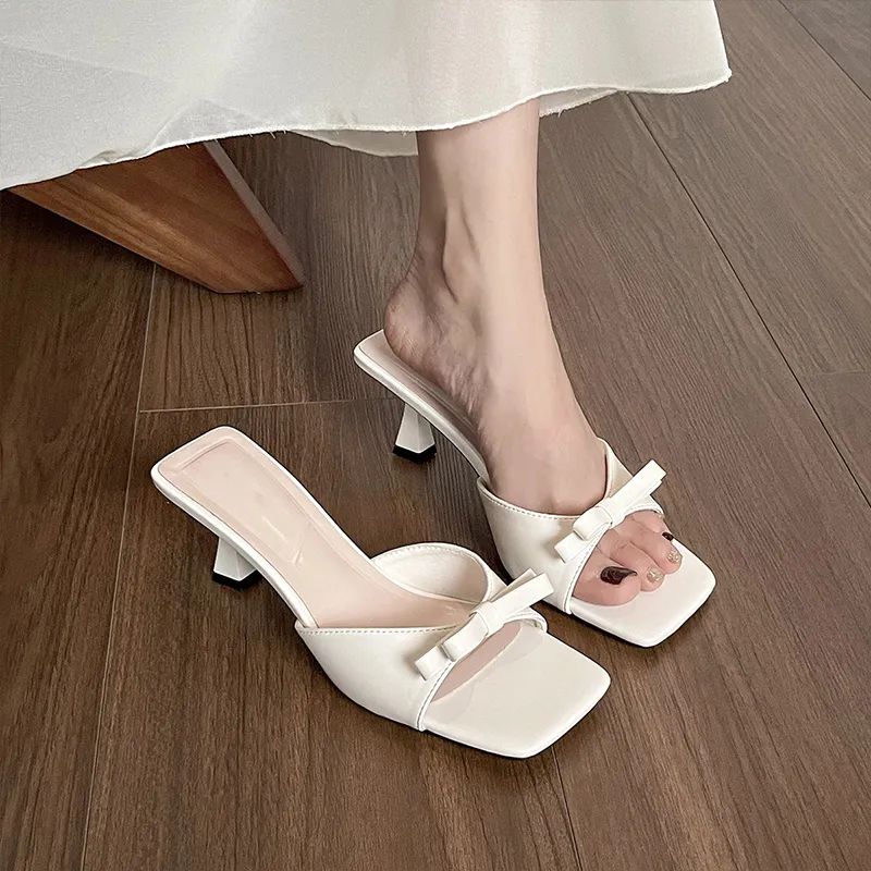 MADALLO Rubber Sole Slide Slippers Women's-4