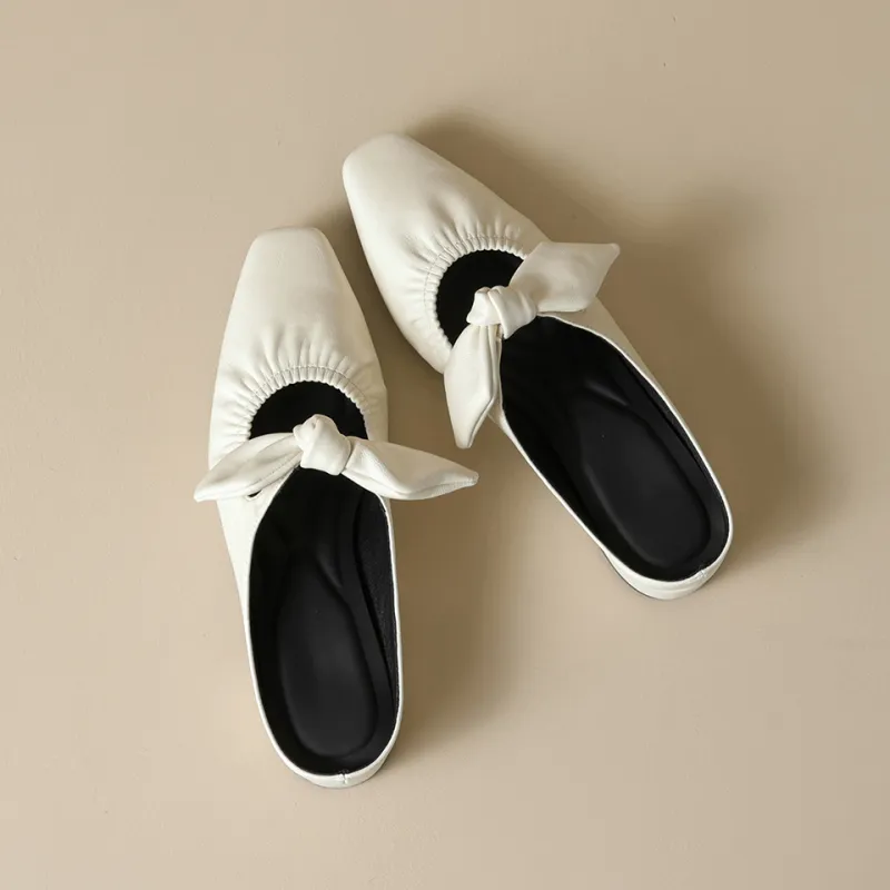 MADALLO Rubber Sole Closed Toe Slippers Women's-3