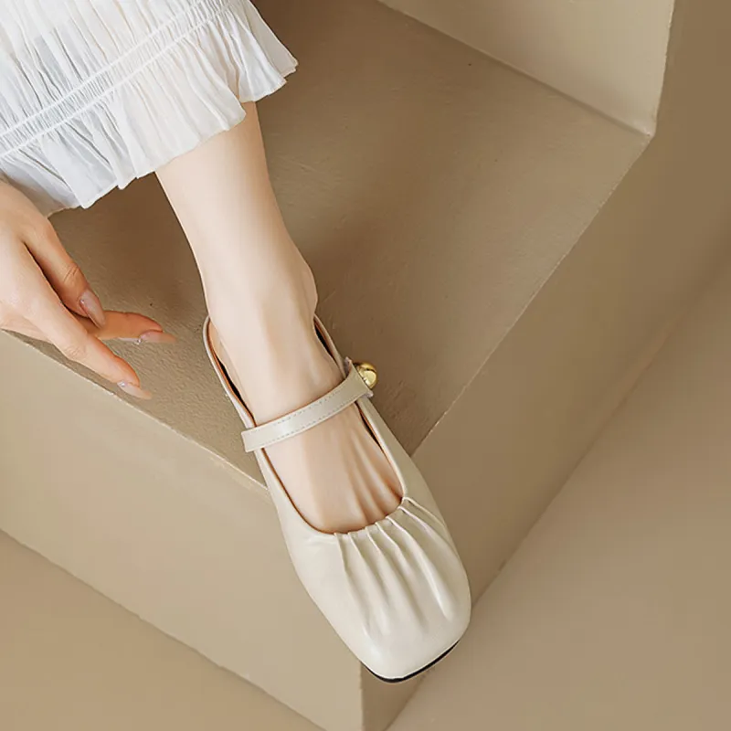 MADALLO Rubber Sole Slip Resistant Closed Toe Slippers Women's-3