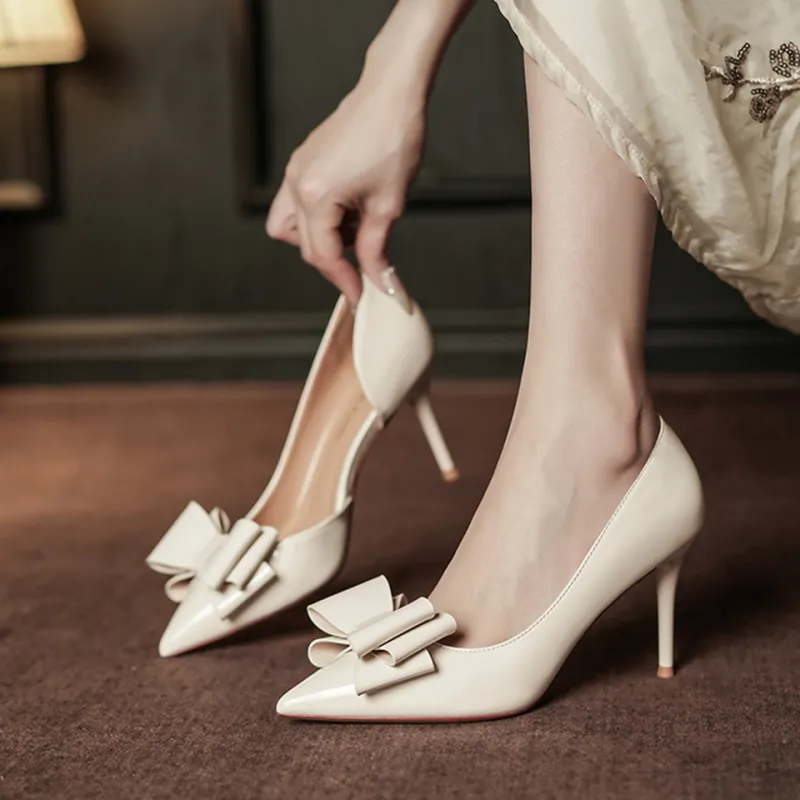 MADALLO Slim Heel High Heels Women's-4