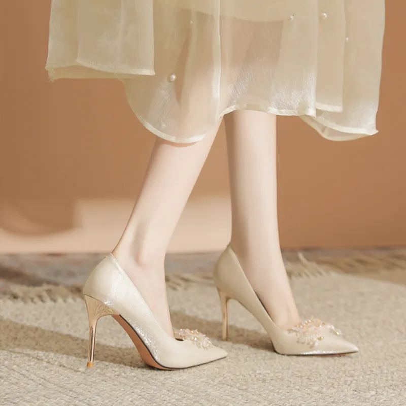MADALLO Slim Heel High Heels Women's-3