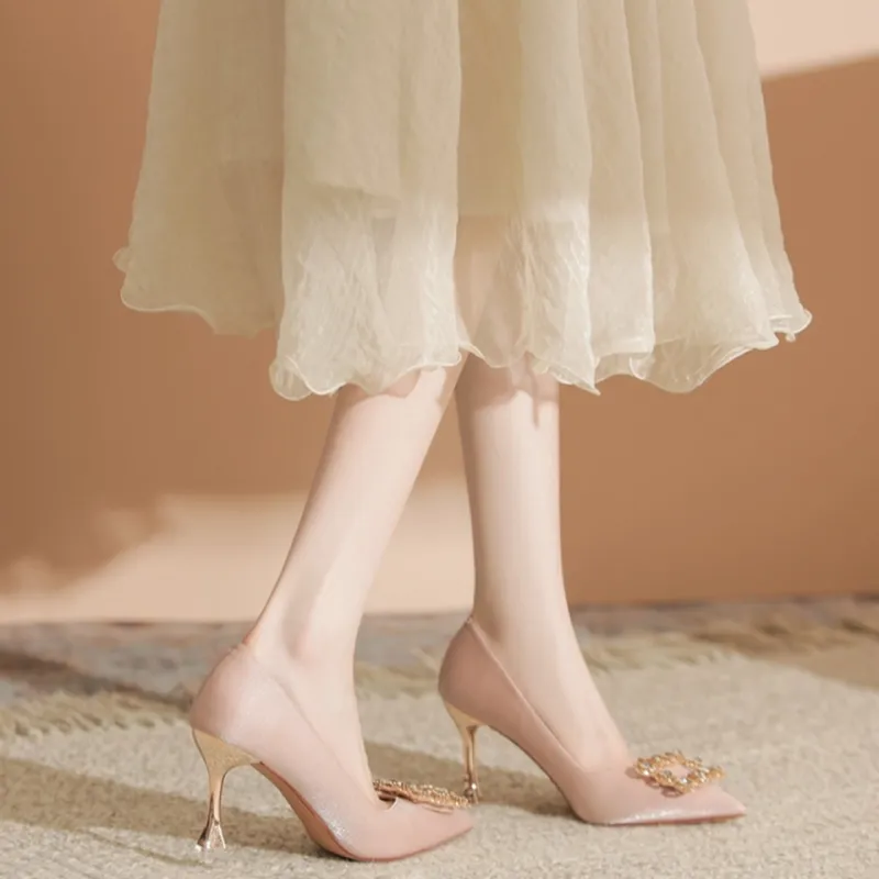 MADALLO Slim Heel High Heels Women's-3