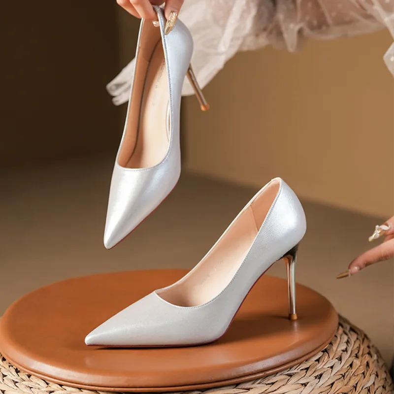 MADALLO Slim Heel High Heels Women's-2