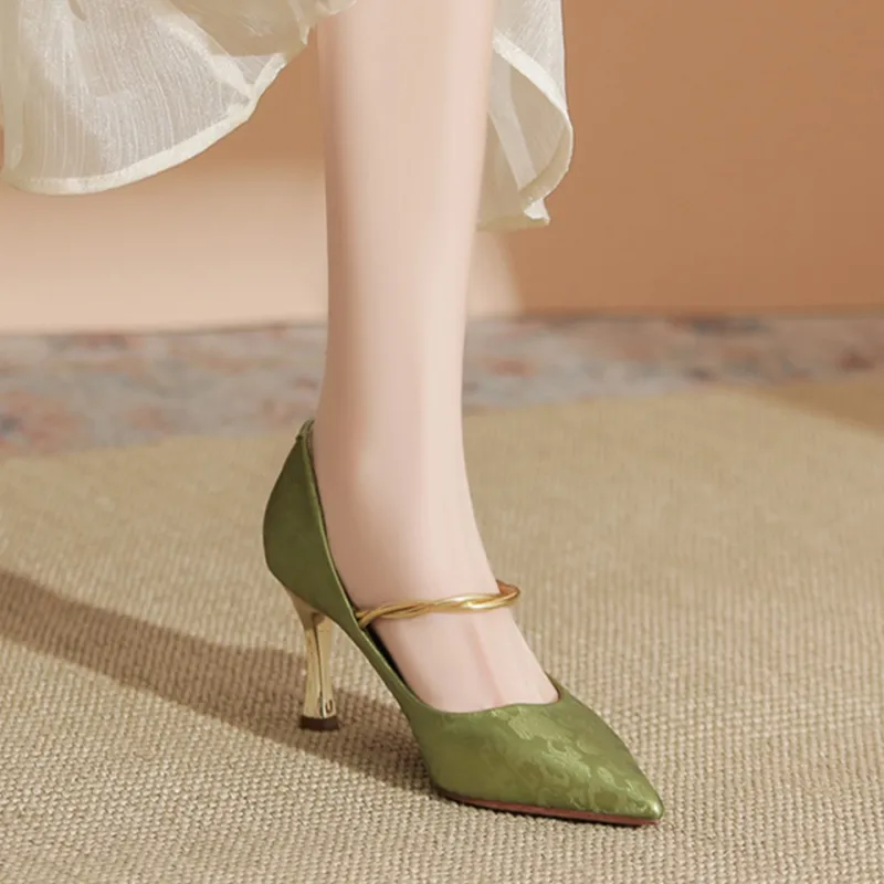 MADALLO Slim Heel High Heels Women's-12