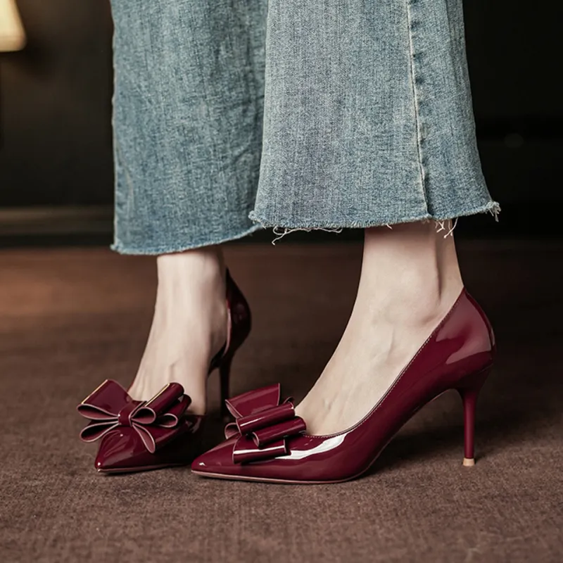 MADALLO Slim Heel High Heels Women's-12