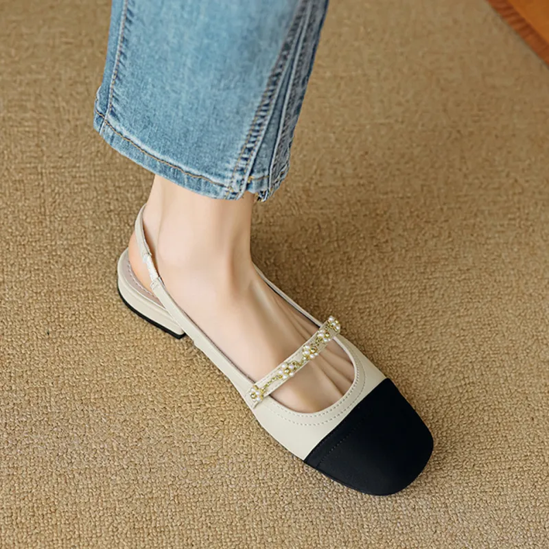 MADALLO Women's Casual Shoes Women's Apricot-3