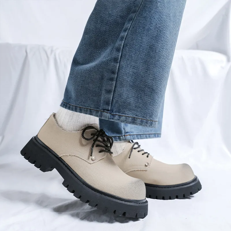 MADALLO Slip Resistant, Abrasion Resistant, Breathable, Height Increasing Low Top Casual Shoes Men's-4