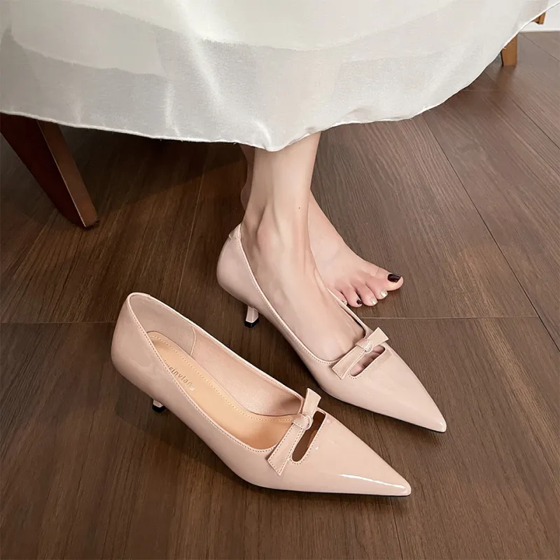 MADALLO Slim Heel High Heels 6CM Women's-3