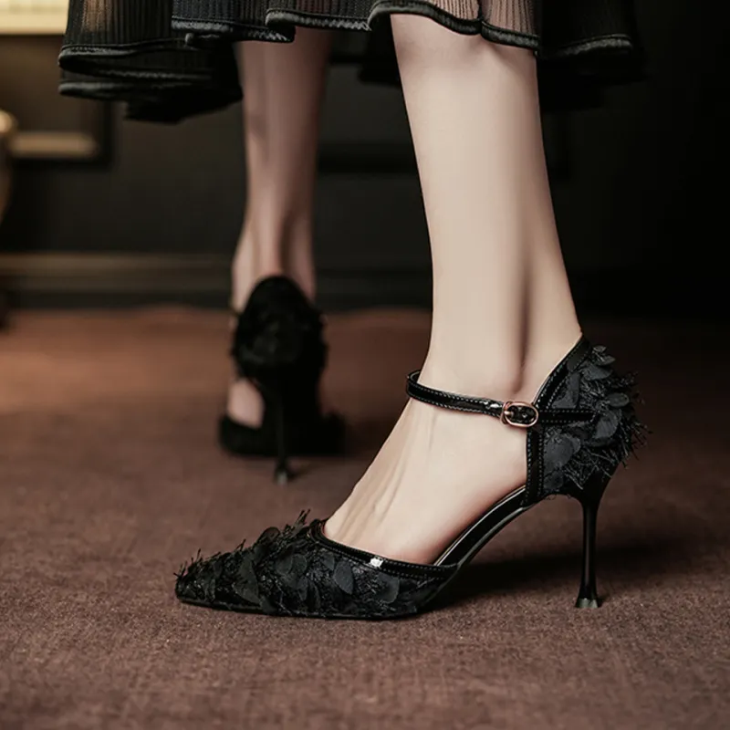 MADALLO Slim Heel High Heels 8.5cm Women's-4