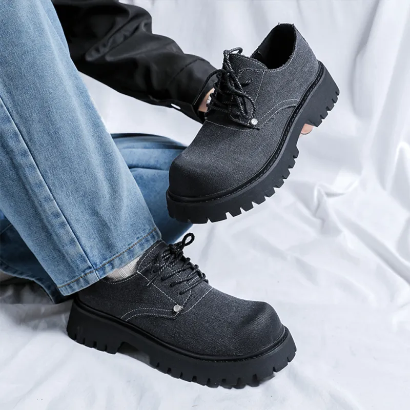 MADALLO Slip Resistant, Abrasion Resistant, Breathable, Height Increasing Low Top Casual Shoes Men's-6