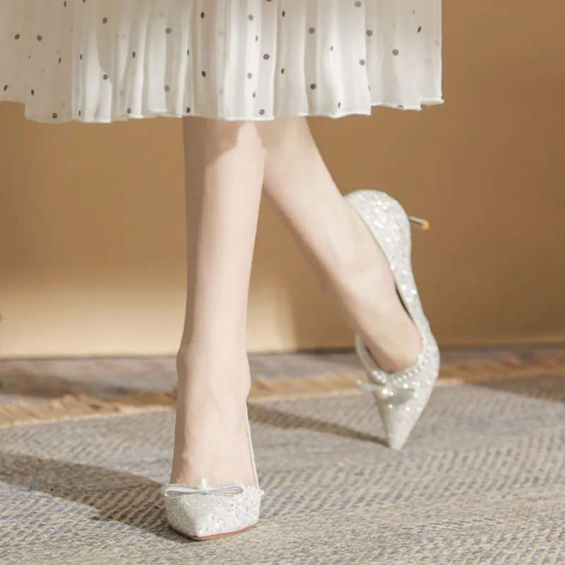 MADALLO Slim Heel High Heels Women's-1