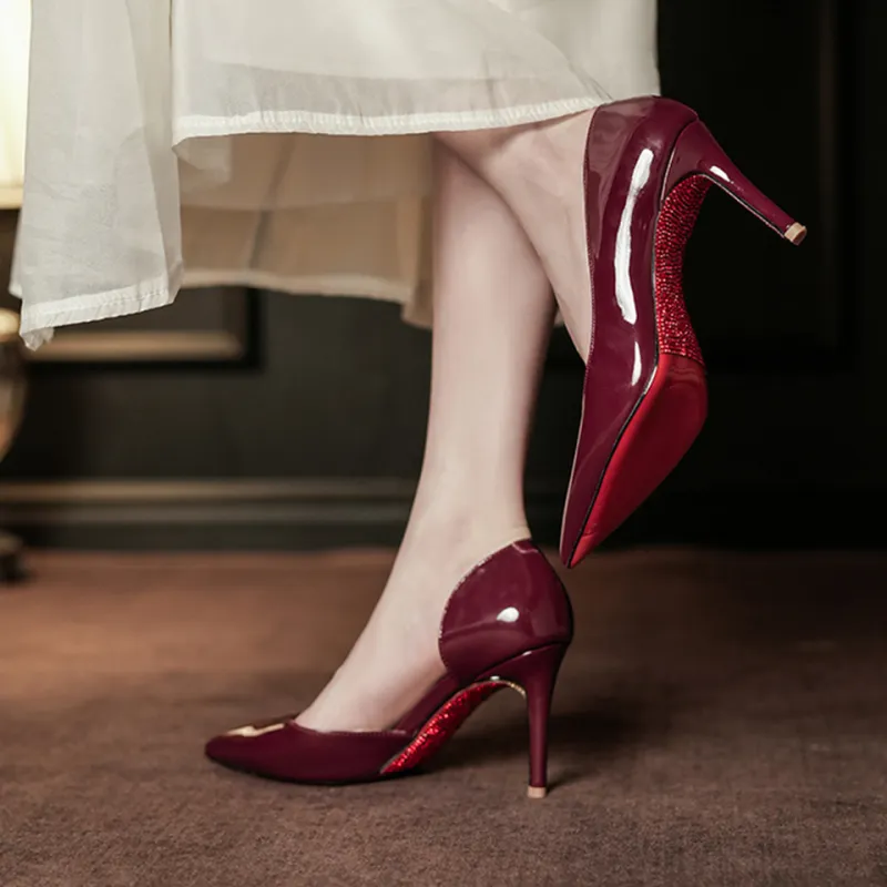 MADALLO Slim Heel High Heels Women's-7