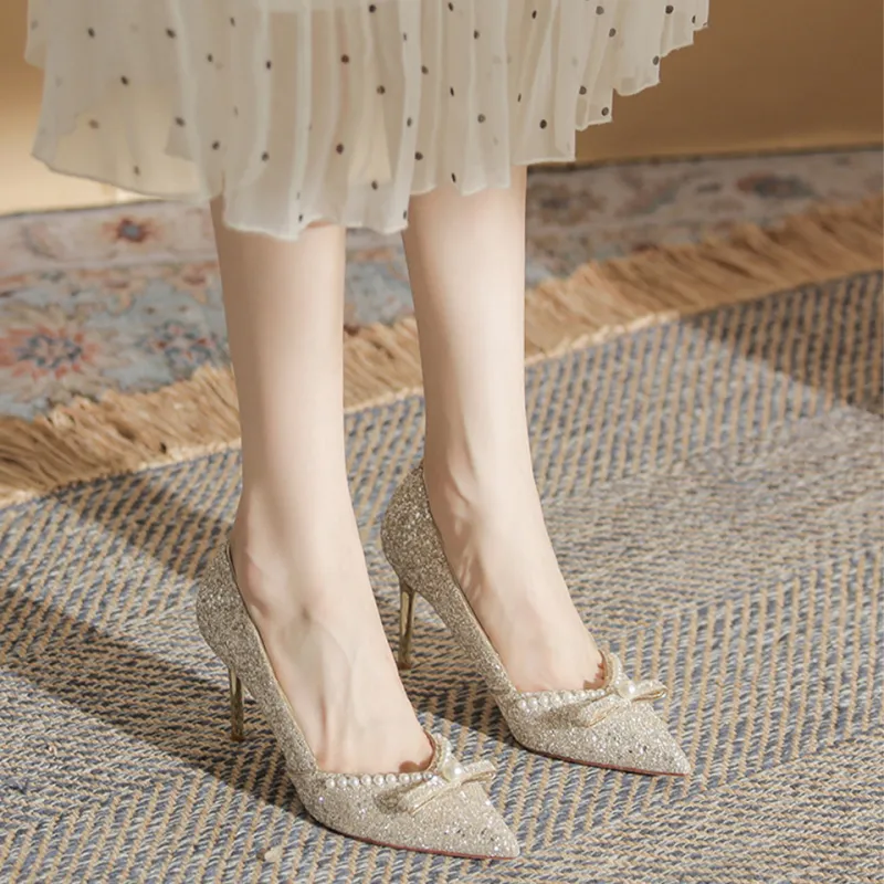 MADALLO Slim Heel High Heels Women's-7