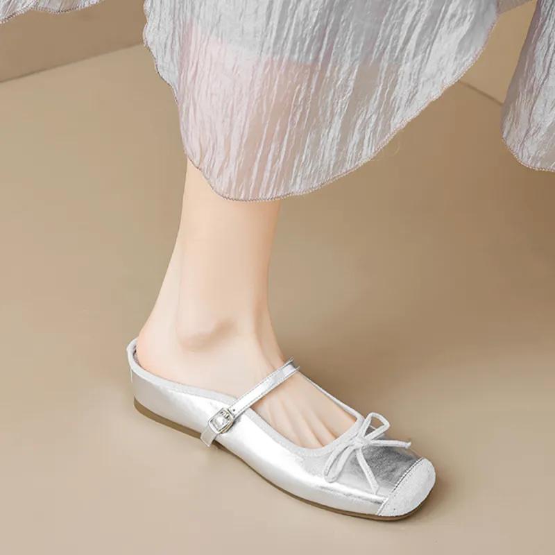 MADALLO Abrasion Resistant Closed Toe Slippers Women's-3