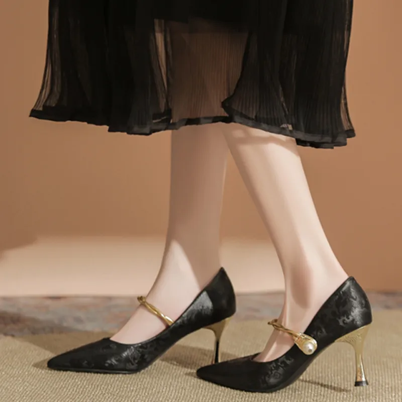 MADALLO Slim Heel High Heels Women's-2