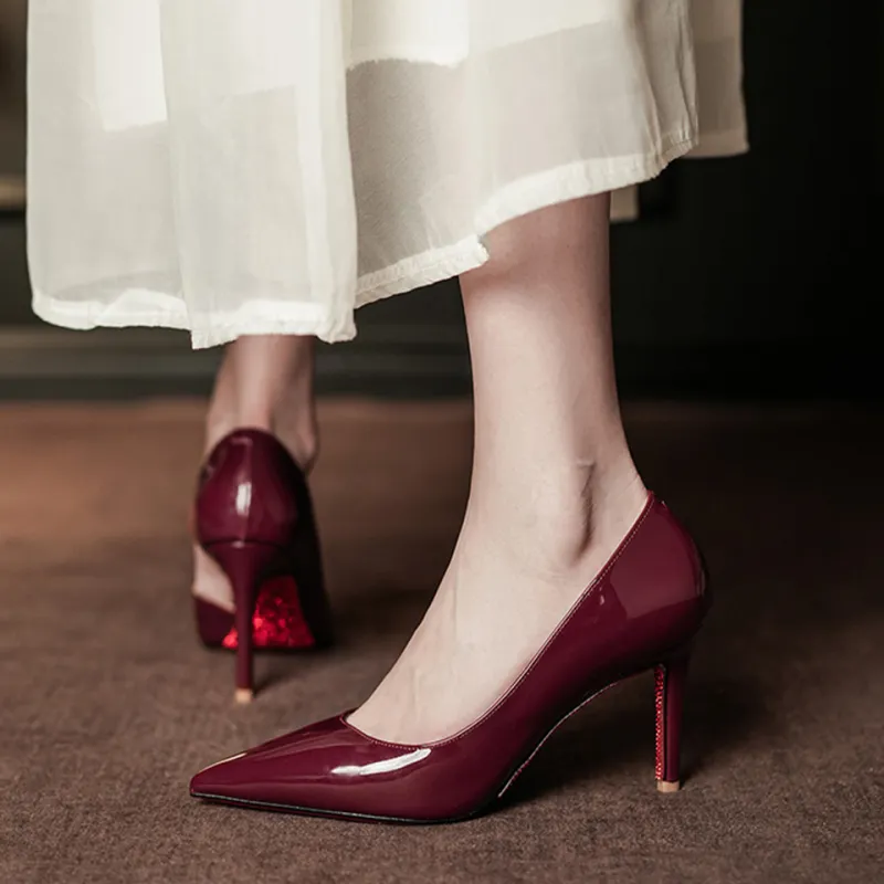MADALLO Slim Heel High Heels Women's-8