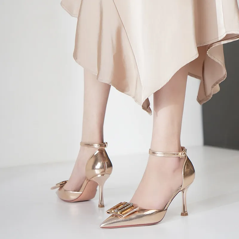 MADALLO Slim Heel High Heels Women's-12