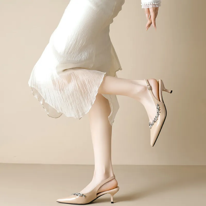 MADALLO High Heels Women's Nude-4