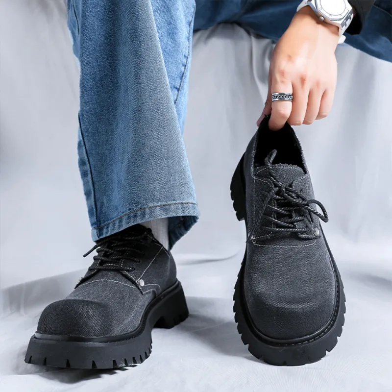 MADALLO Slip Resistant, Abrasion Resistant, Breathable, Height Increasing Low Top Casual Shoes Men's-7