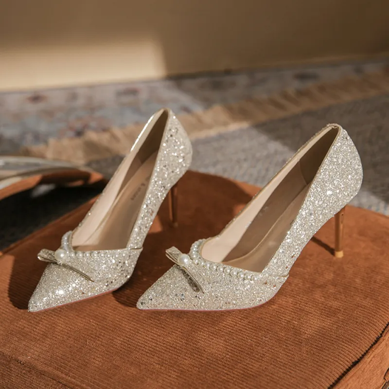 MADALLO Slim Heel High Heels Women's-6