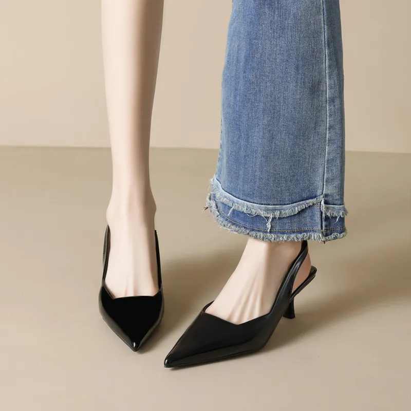 MADALLO Chunky Heel High Heels 5cm Women's-7