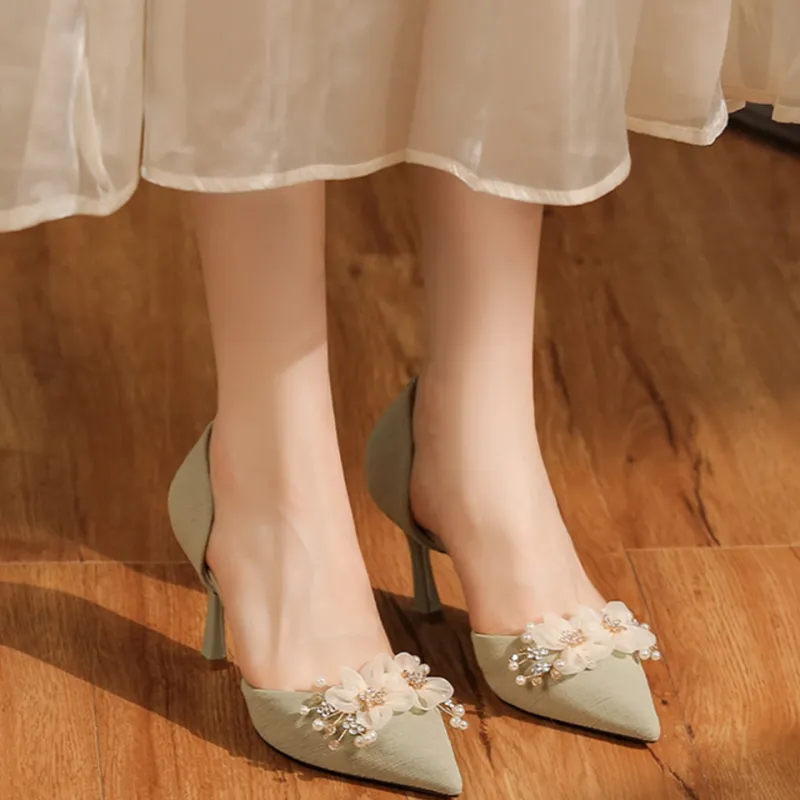 MADALLO Slim Heel High Heels Women's-3