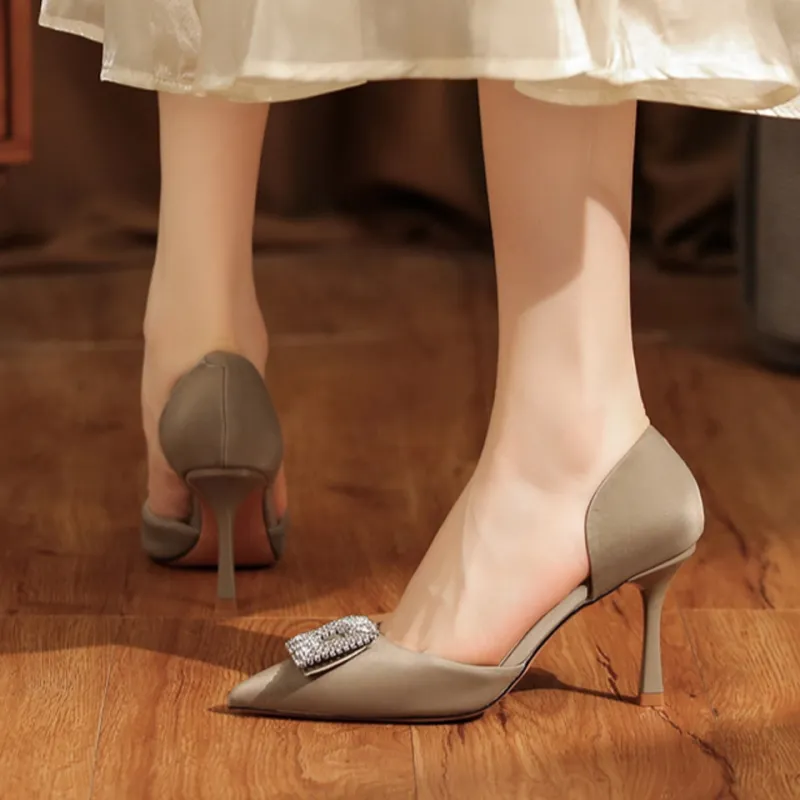 MADALLO Slim Heel High Heels Women's-4