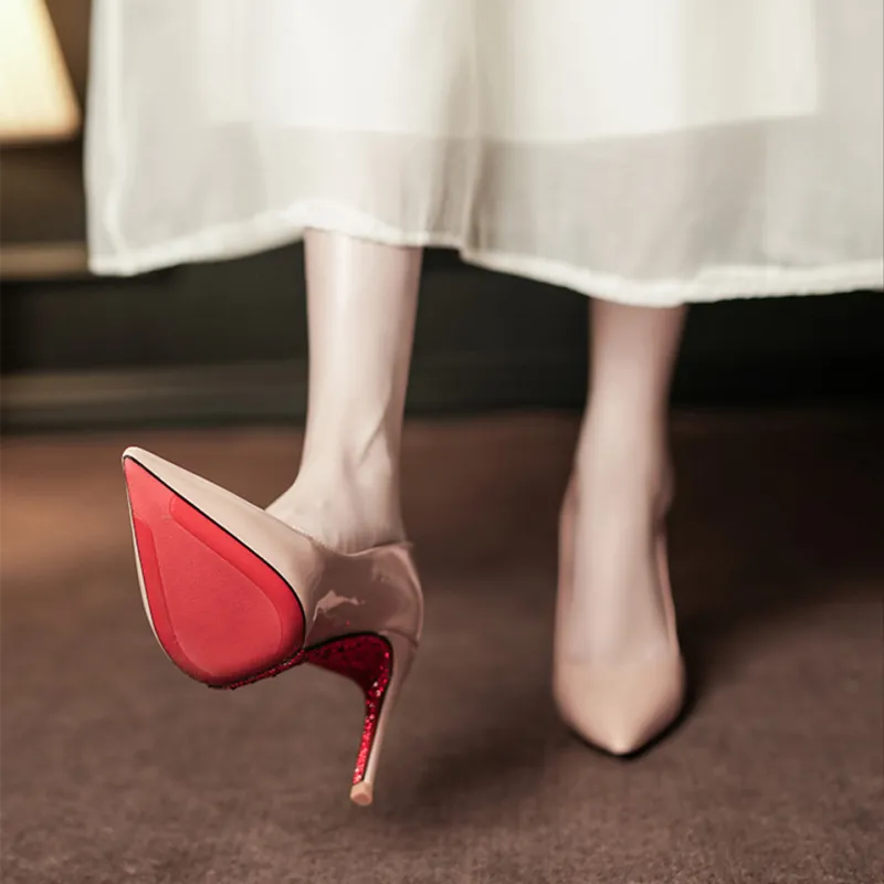 MADALLO Slim Heel High Heels Women's-4