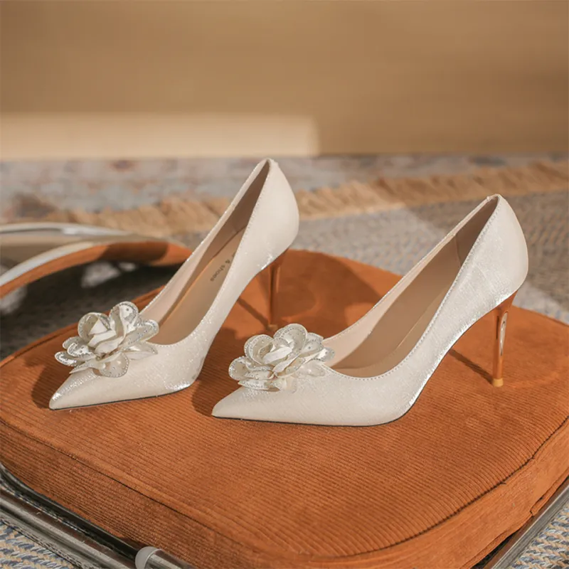 MADALLO Slim Heel High Heels Women's-2