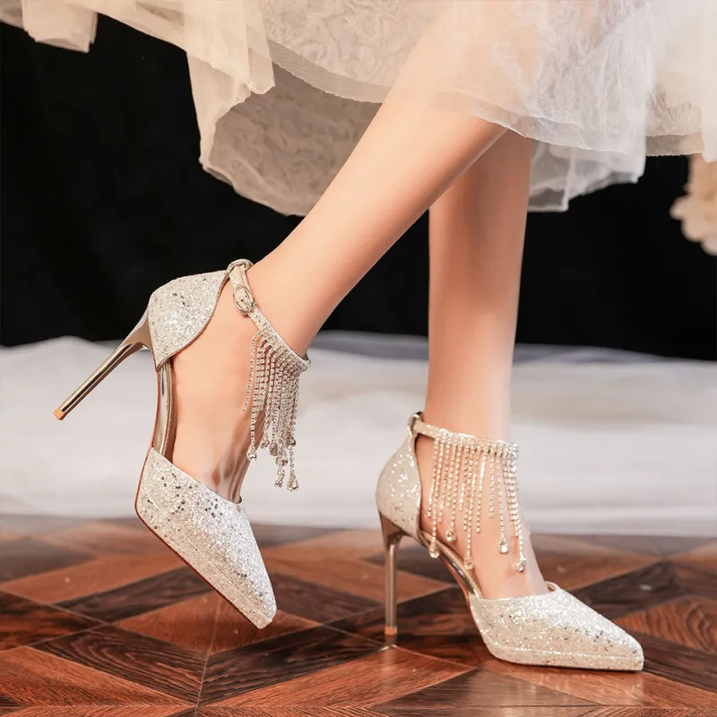 MADALLO Slim Heel High Heels Women's-1