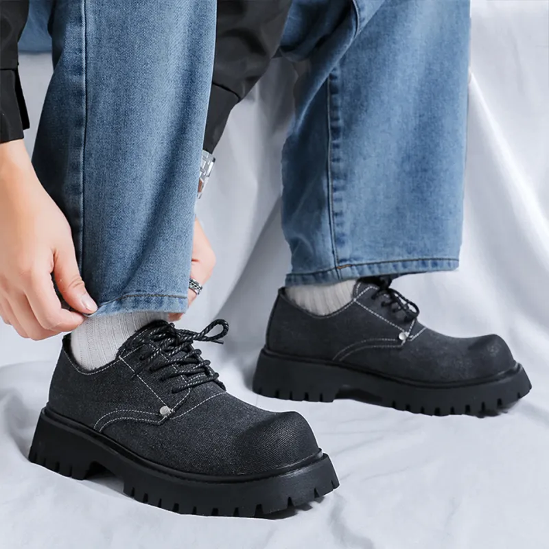 MADALLO Slip Resistant, Abrasion Resistant, Breathable, Height Increasing Low Top Casual Shoes Men's-8
