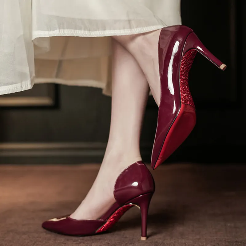 MADALLO Slim Heel High Heels Women's-9