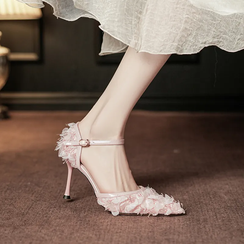 MADALLO Slim Heel High Heels 8.5cm Women's-14