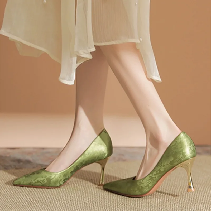 MADALLO Slim Heel High Heels Women's-8