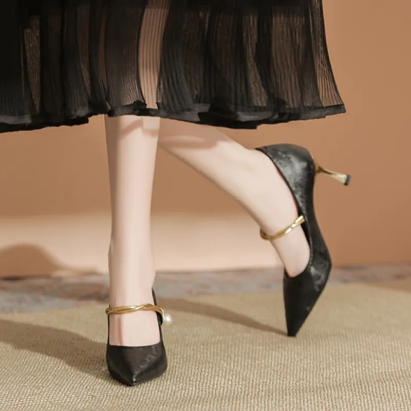 MADALLO Slim Heel High Heels Women's-4