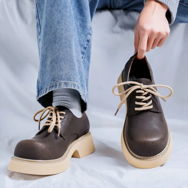MADALLO Casual Shoes Men's Brown-2