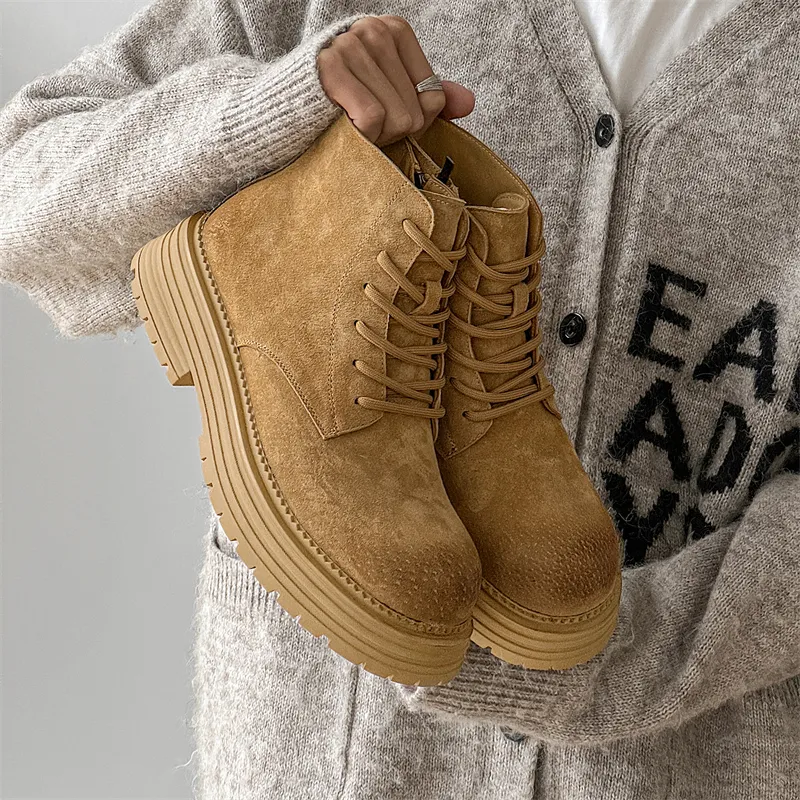 MADALLO Ankle Boots Unisex Yellow/Gray-2
