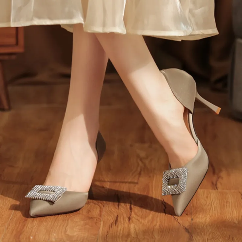 MADALLO Slim Heel High Heels Women's-3