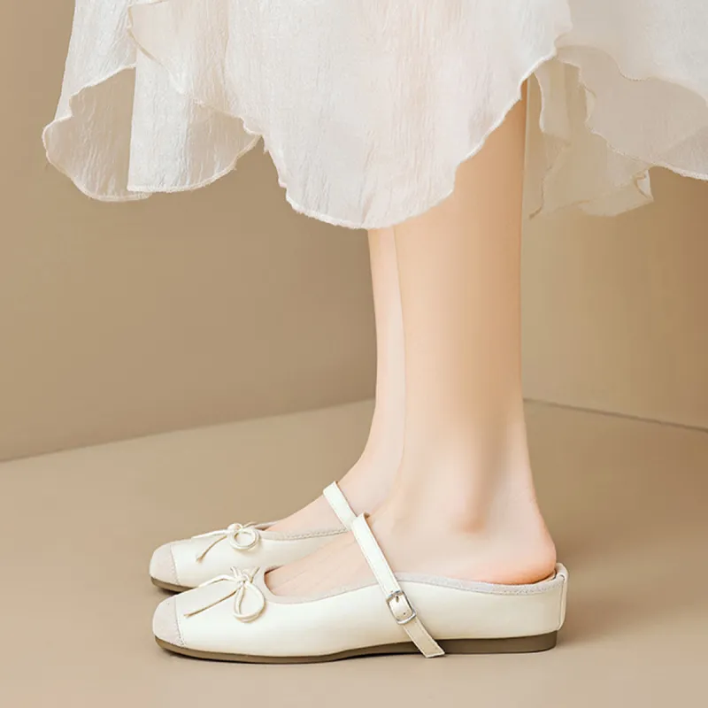 MADALLO Abrasion Resistant Closed Toe Slippers Women's-11