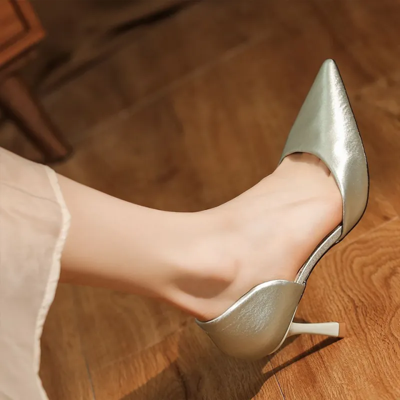 MADALLO Slim Heel High Heels Women's-4