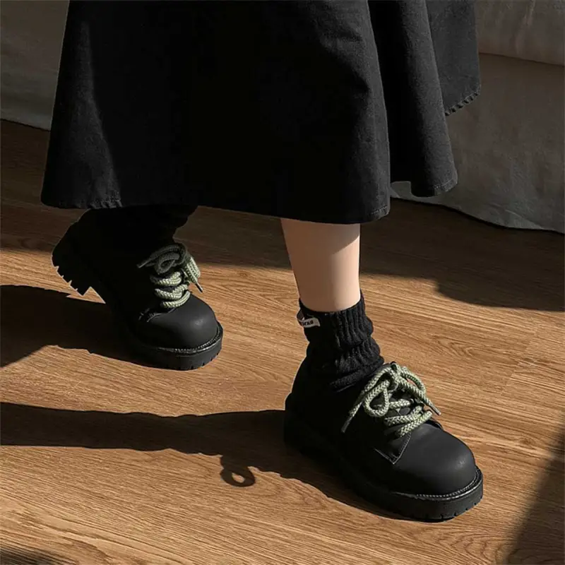MADALLO Low Top Casual Shoes Women's Black-2