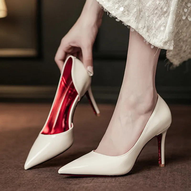 MADALLO Slim Heel High Heels Women's-2